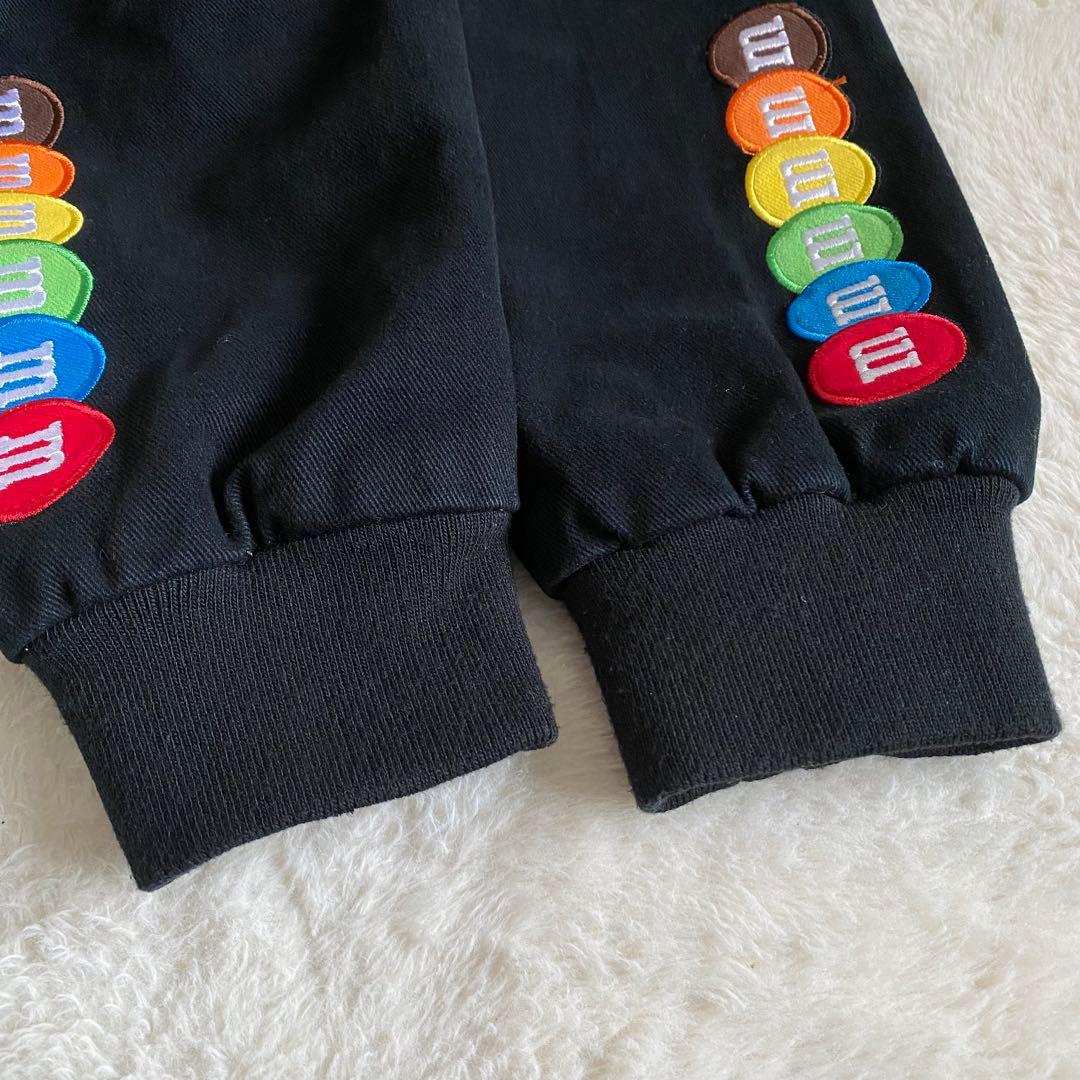 NASCAR m&m's レーシングジャケット　刺繍ロゴ　スポンサー　黒　XL