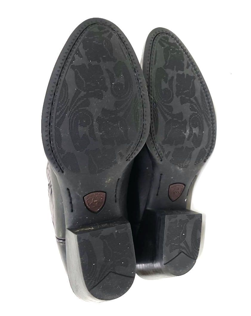 ARIAT ブラック ウエスタンブーツ Us7.5　本革