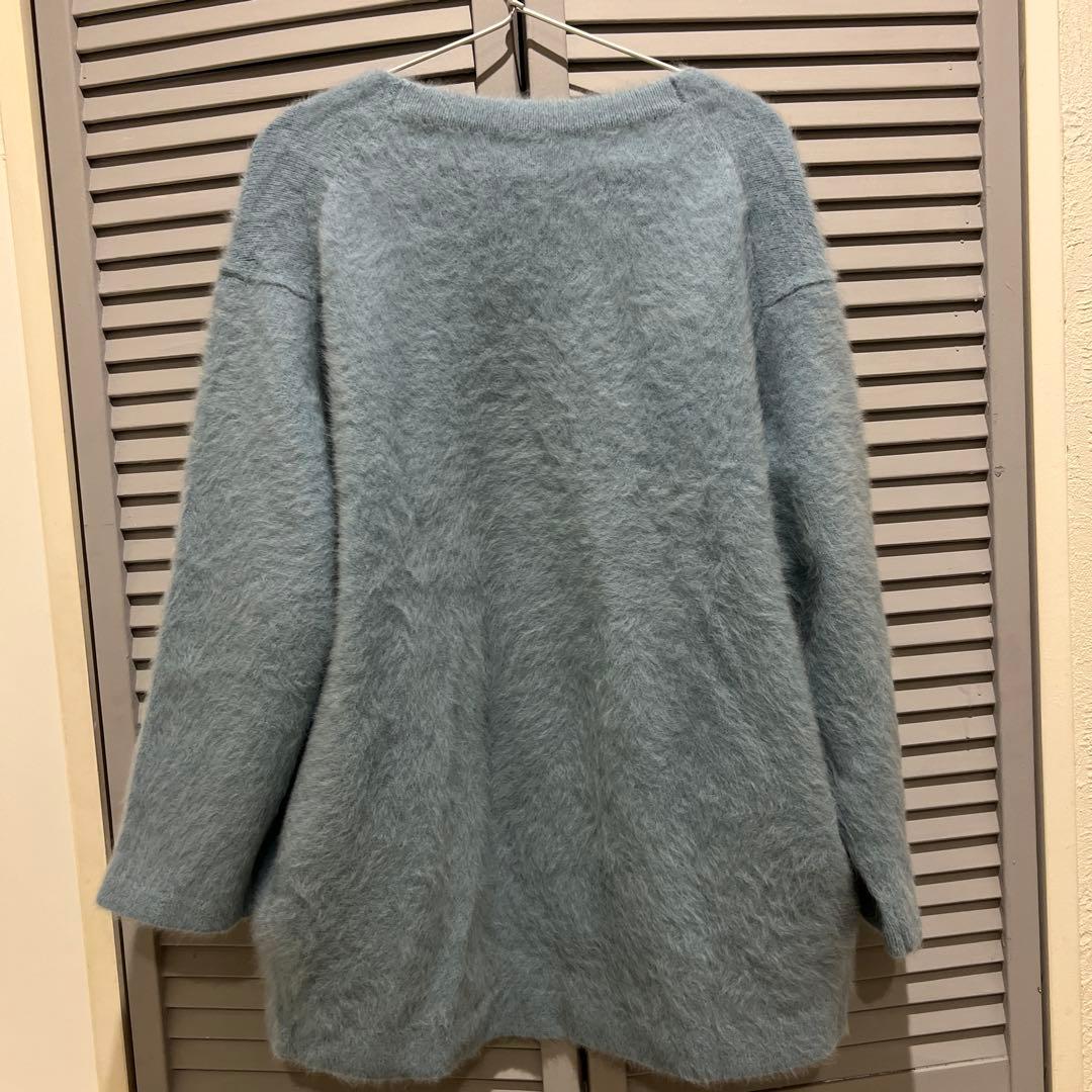 IENA イエナ フォックスカシミヤ Vネックカーディガン