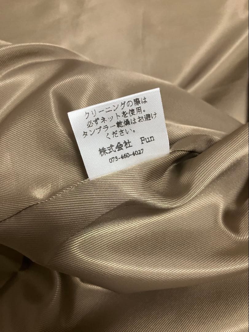 fashiru ファシル ステンカラーコート スプリングトレンチコート