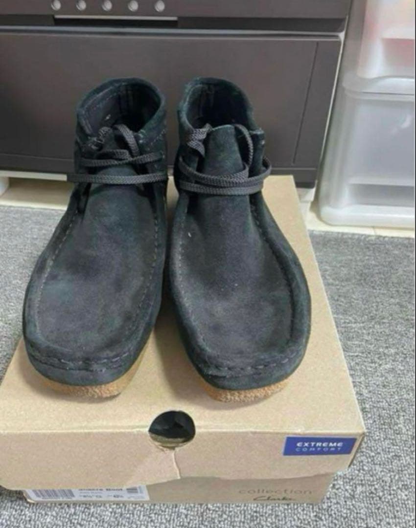 正規品 Clarks クラークス ブーツ 革靴 レザー メンズ