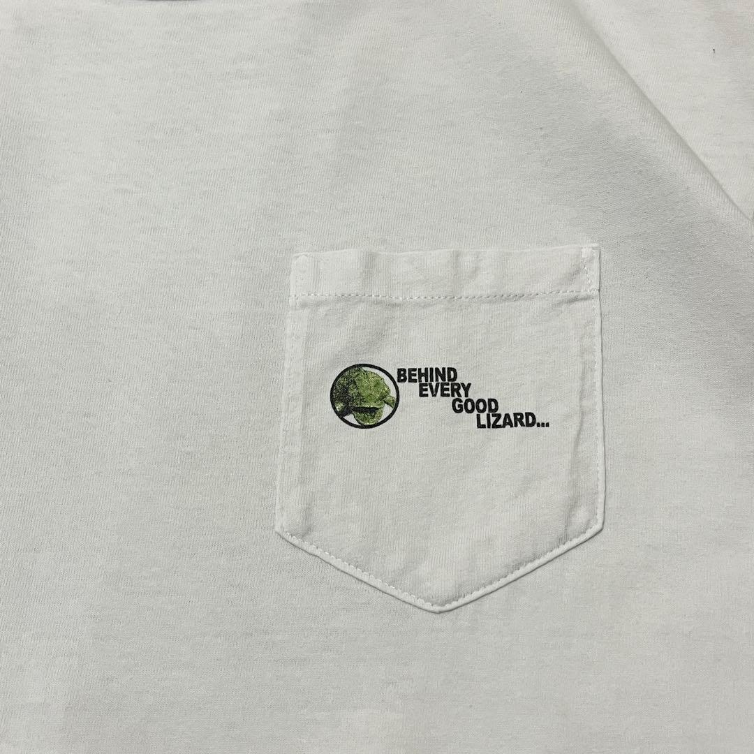 90s USA製 Budweiser バドワイザー カメレオン Tシャツ