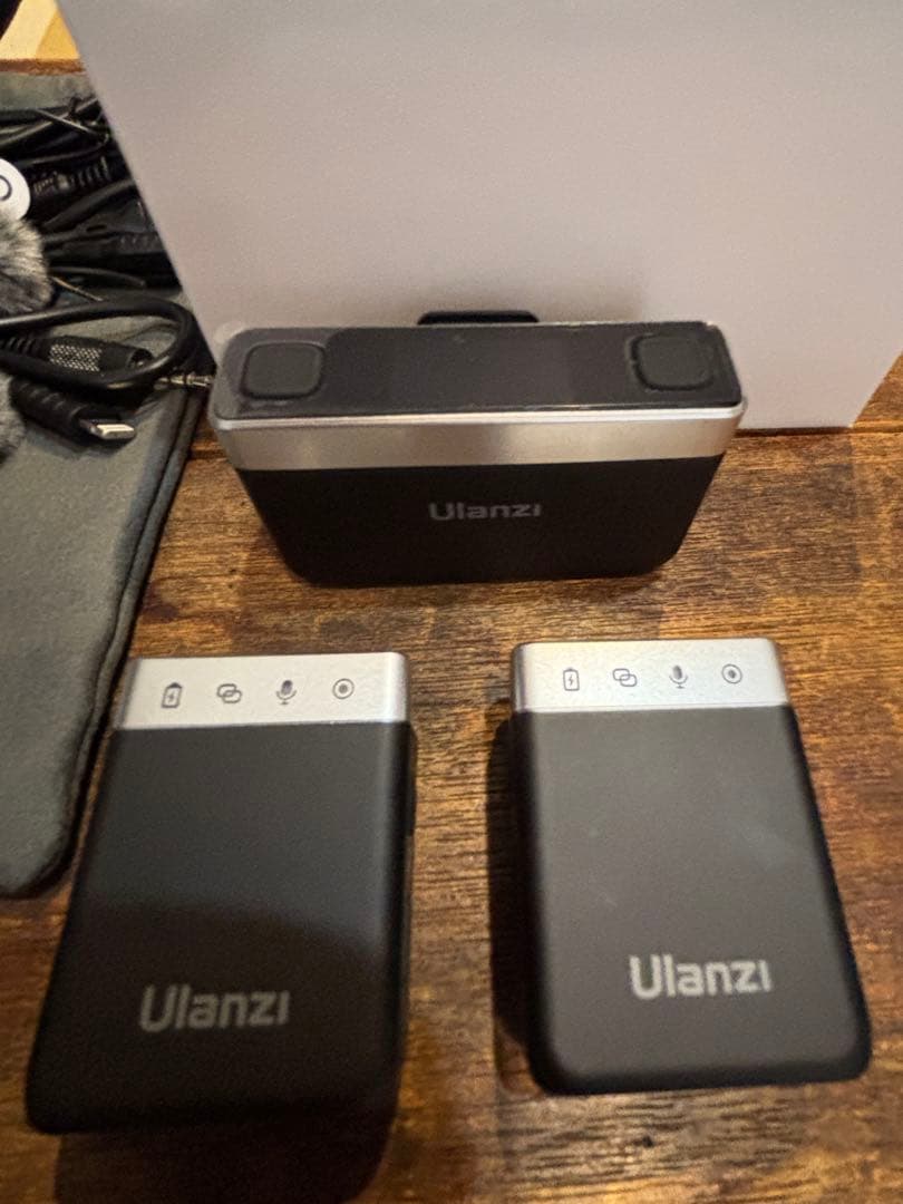 コスパ最強マイク Ulanzi AM18 ワイヤレスマイク　ウランジU-Mic
