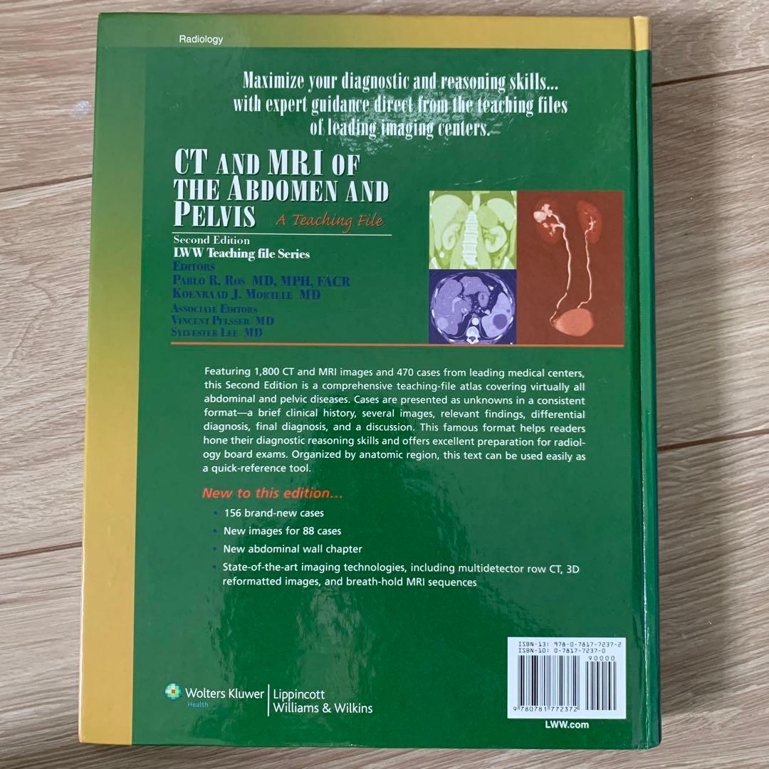 洋書 CT and MRI of the abdomen and pelvis
