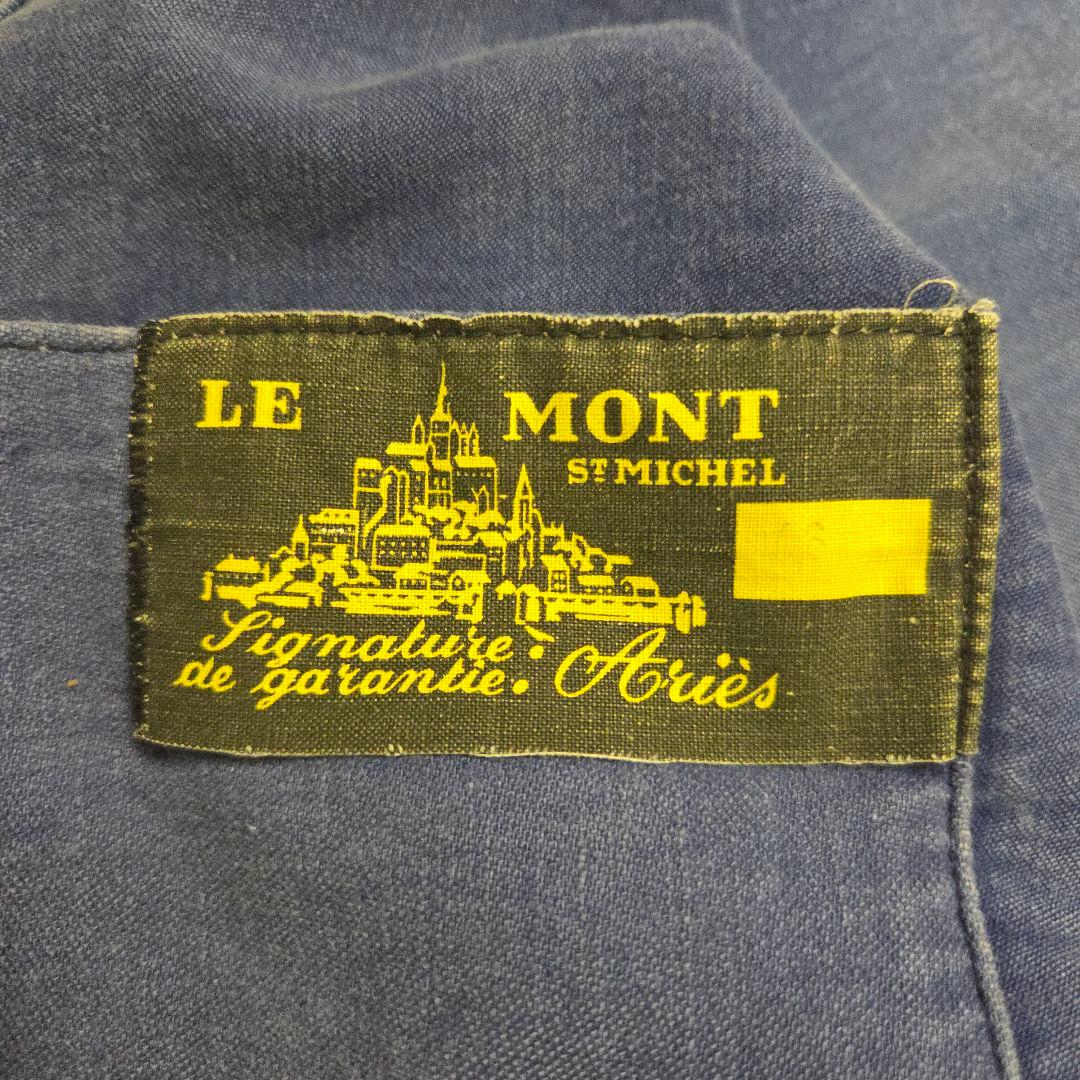 仏国製 LE MONT ST MICHEL モールスキン ワークジャケット 46
