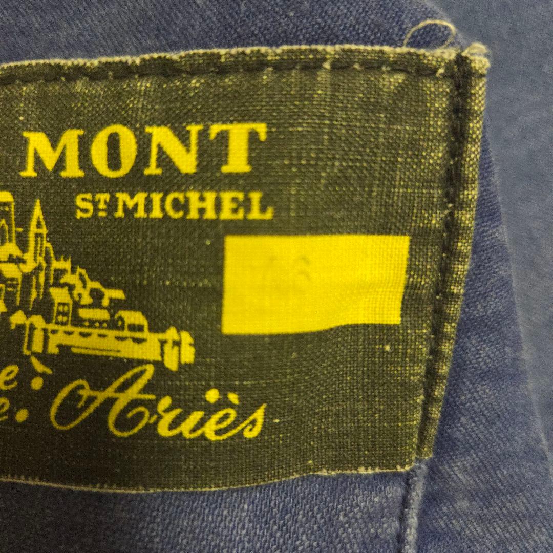 仏国製 LE MONT ST MICHEL モールスキン ワークジャケット 46