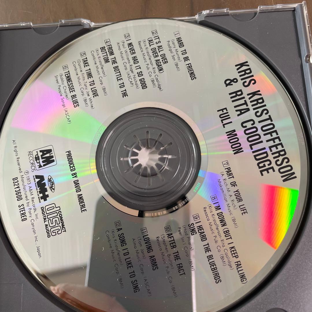 洋楽 AOR CD Kris Kristofferson & Rita