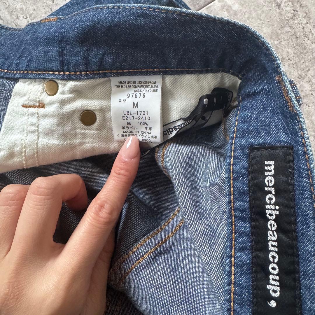 mercibeaucoup Lee デニム サルエルパンツ