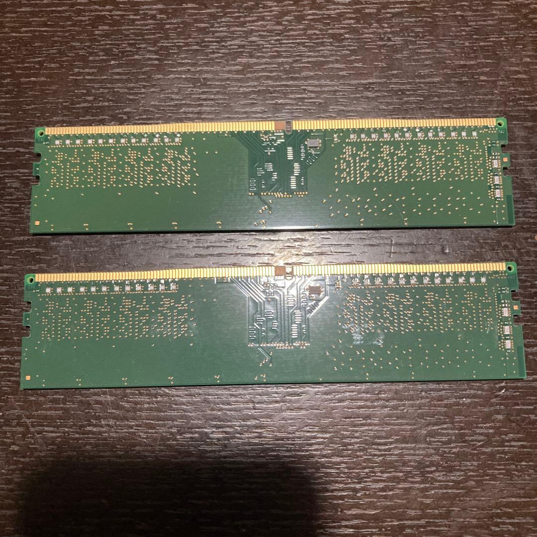 Kingston 8GB DDR4 メモリ2枚！