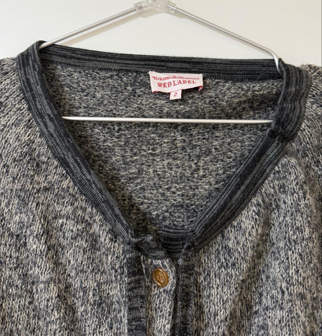 【美品】Vivienne Westwood REDLABELリボンカーディガン