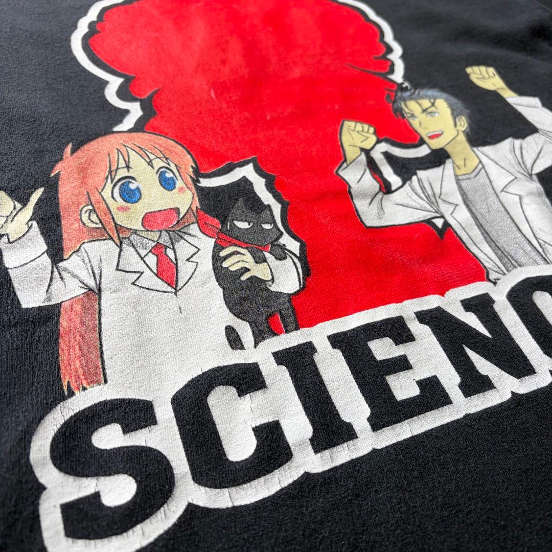 10s J-LIST 日常×シュタインズゲート アニメ Tシャツ Vintage