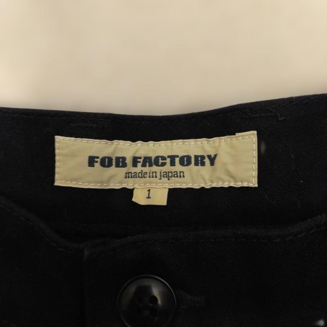 FOB FACTORY モールスキンパンツ F0491 ネイビー