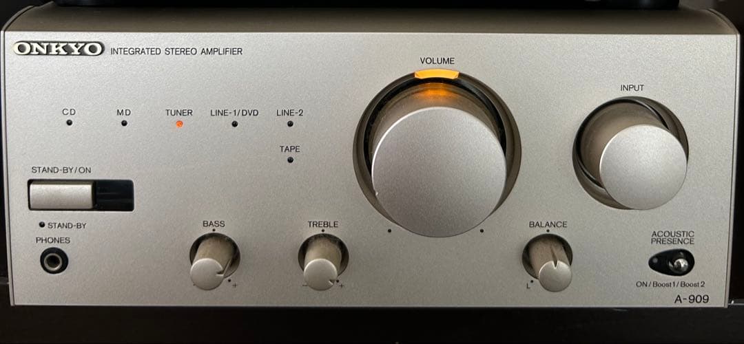 ONKYO インテグレーテッドステレオアンプ A-909