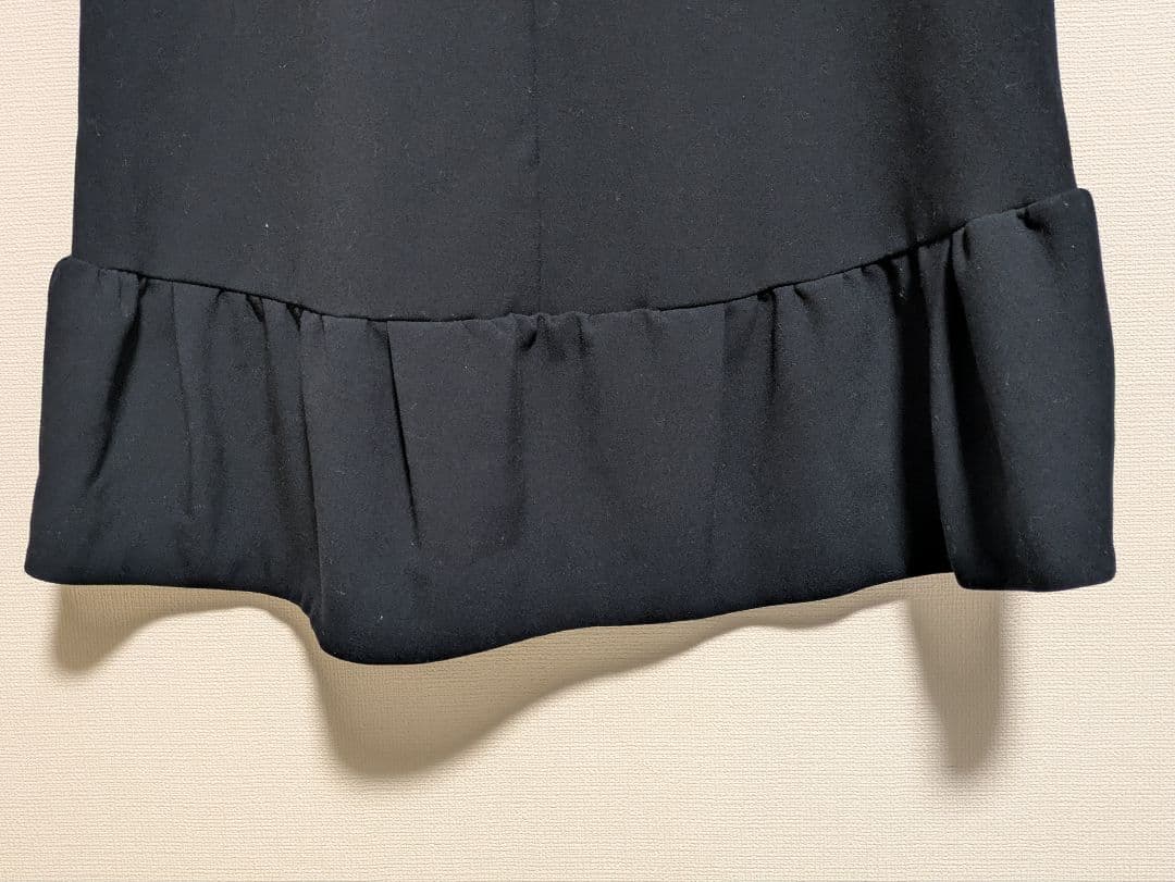 【美品・早い者勝ち】YOKO CHAN ヨーコチャン 裾フリルワンピース 36