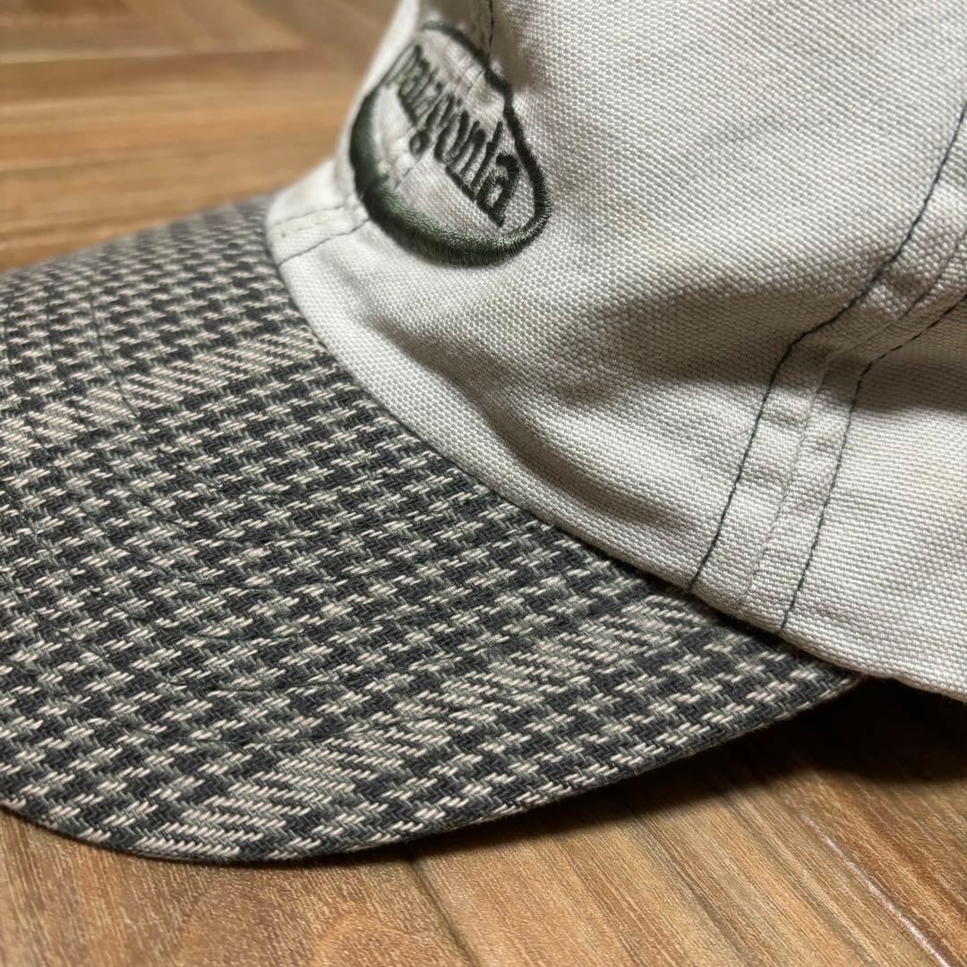 90s patagonia オーバルロゴ usa製 サマーシェイド キャップ