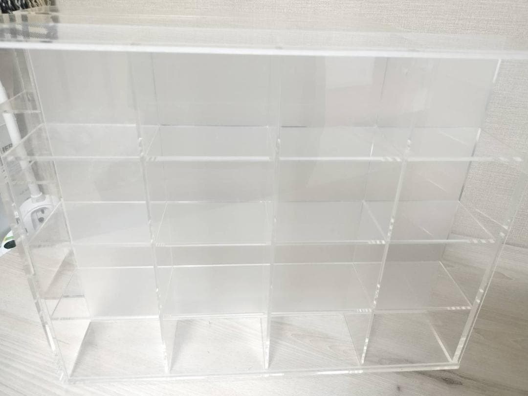 無印良品　コレクション　アクリルケース　4個セット　２透明２不透明