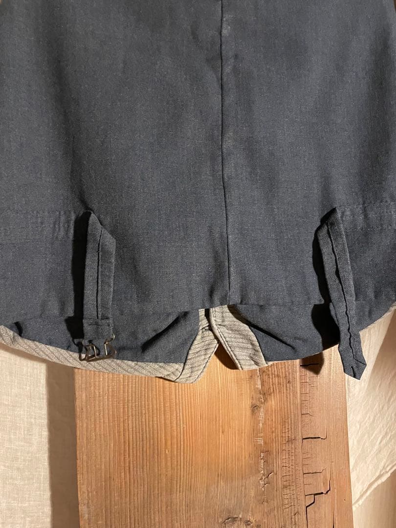 50s euro work vintage vest コットン ベスト