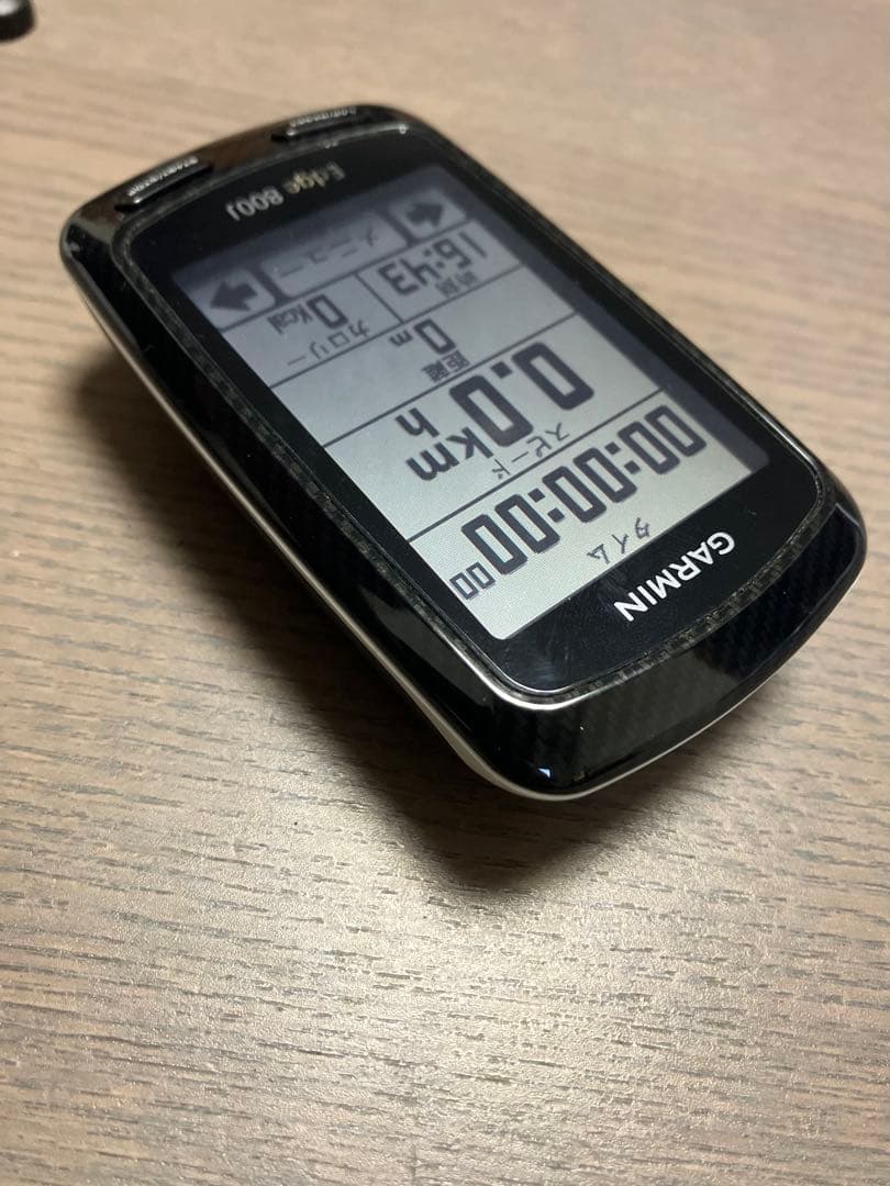 べる様Garmin Edge 800J サイクルコンピューター