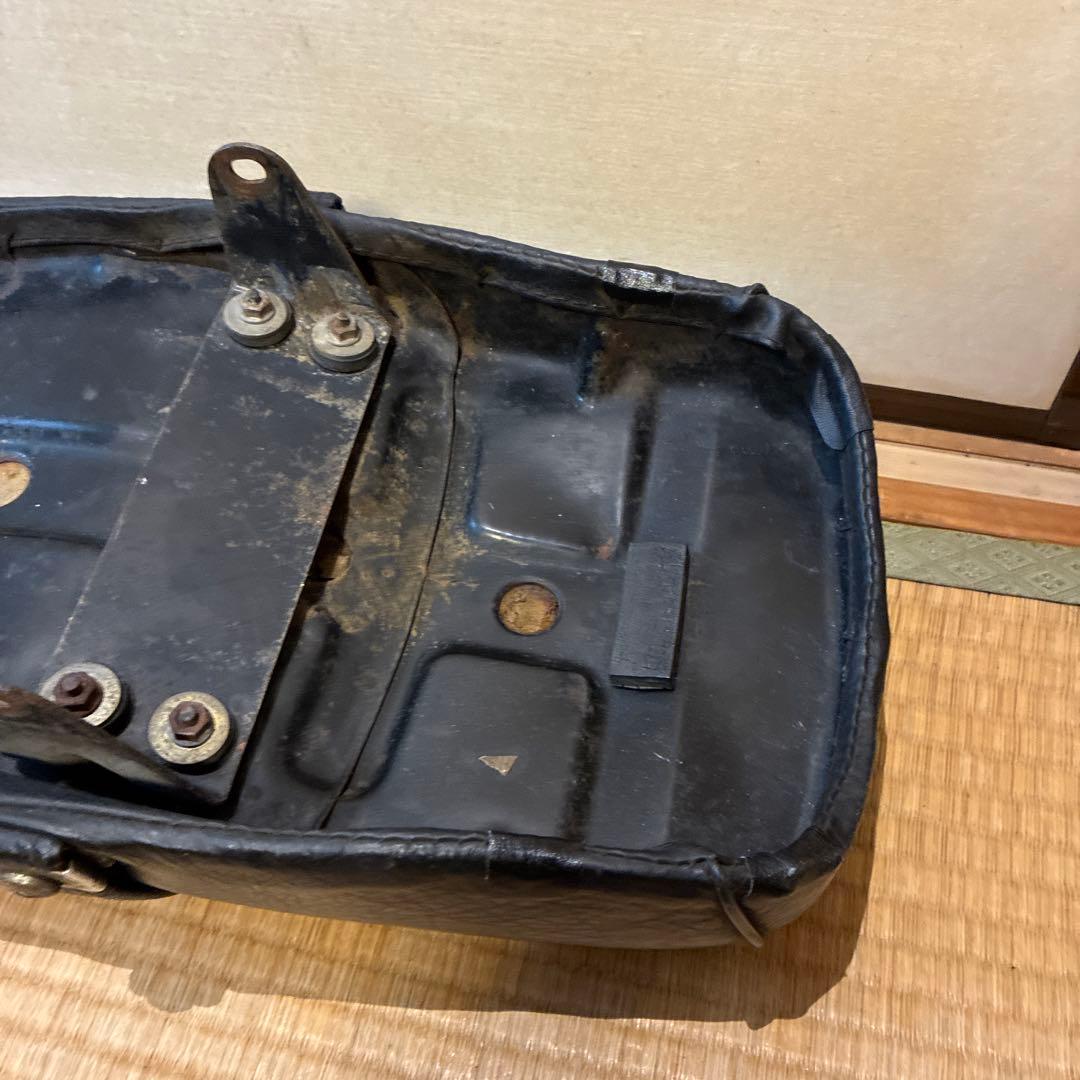 HONDA ホンダ XL80S 純正 ダブルシート 希少 当時物 補修済み 良品