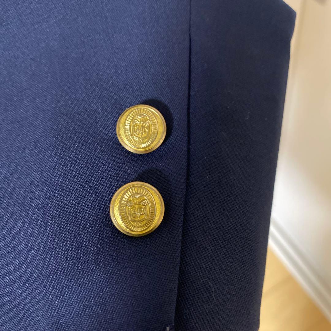 ★人気★BROOKS BROTHERS テーラードJK金ボタン ネイビー