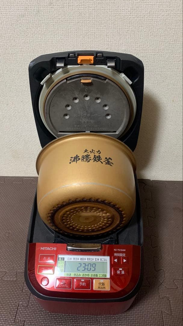 日立 IHジャー炊飯器　RZ-TS104M 5.5合炊き 2021年製