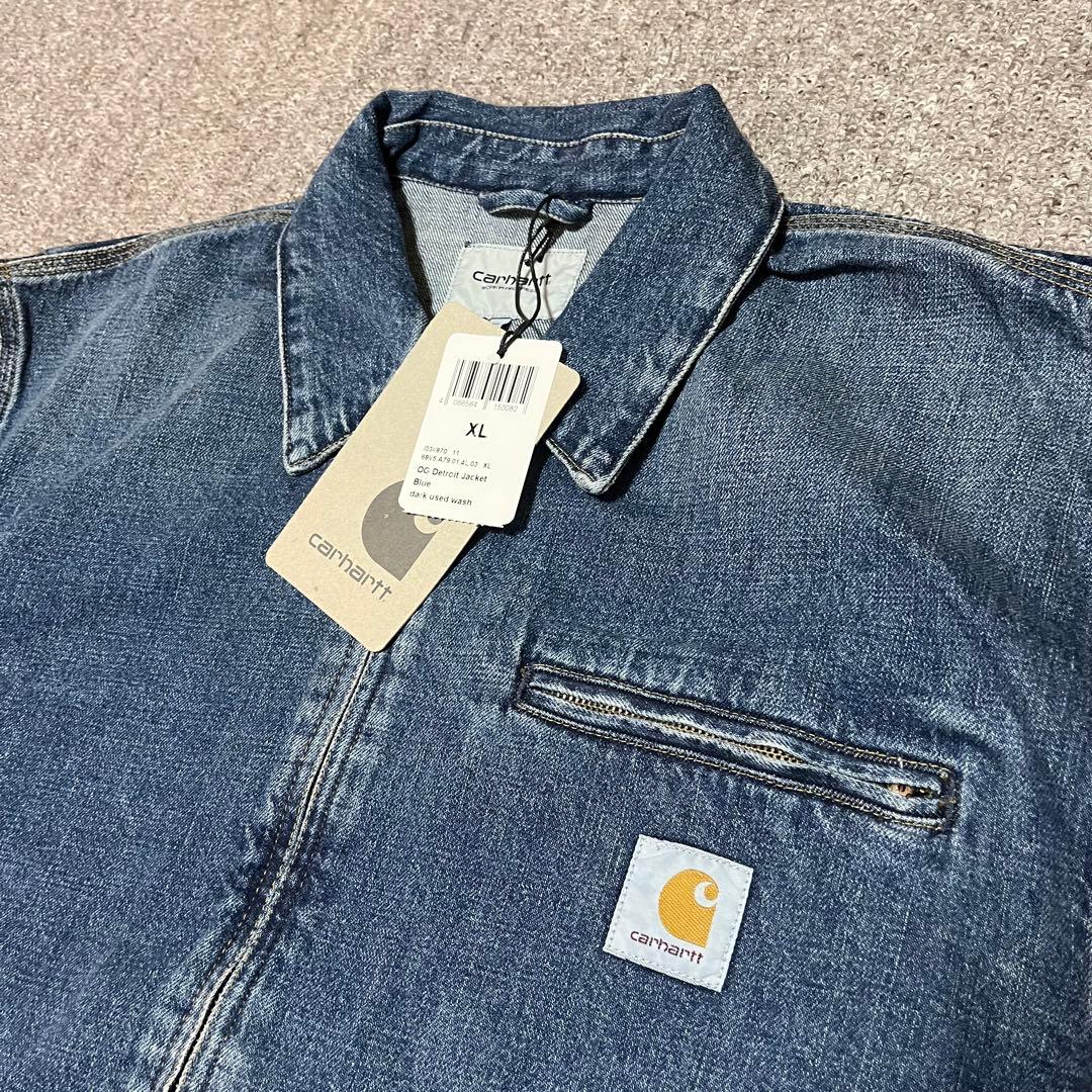 ジャケット・アウター Carhartt Detroit Jacket Blue XL
