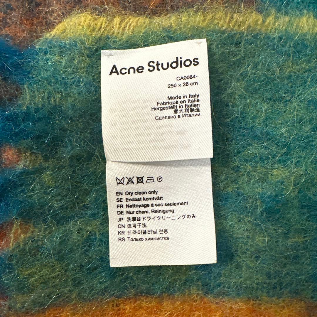 Acne Studios マルチカラー マフラー