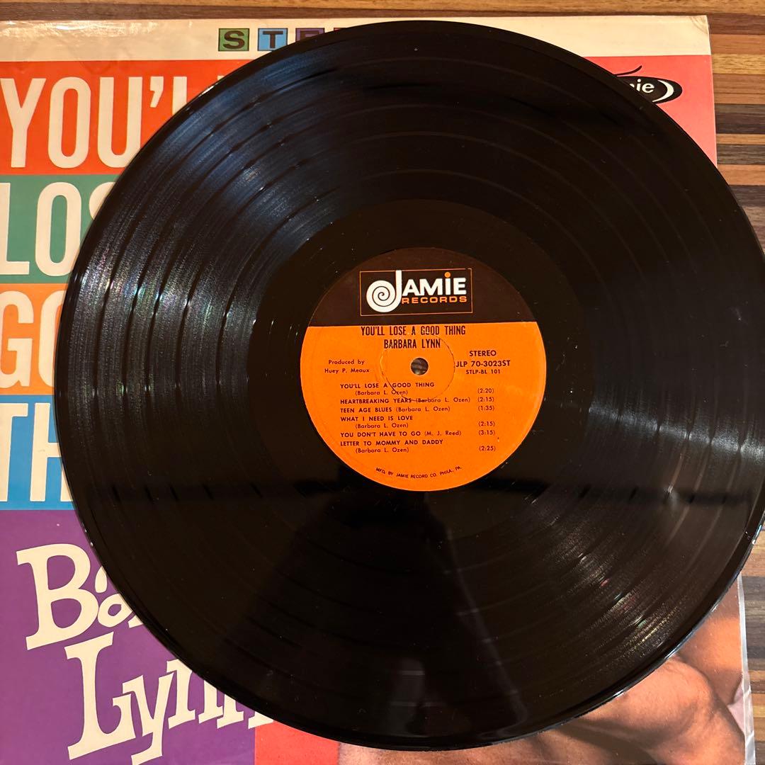 洋楽 Barbara Lynn YOU'LL LOSE A GOOD THING