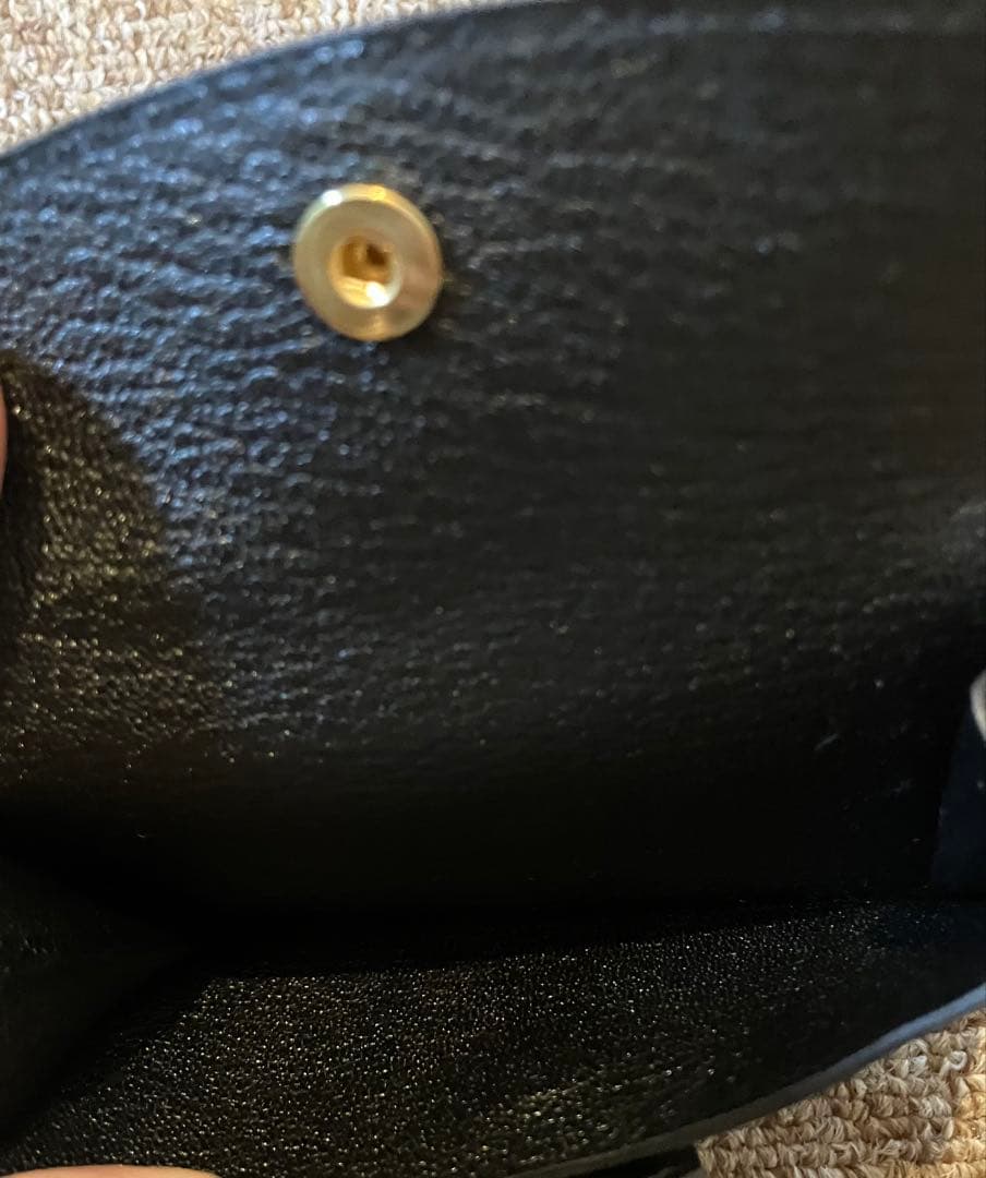 エルメス　ベアンミニ　ブラック　黒　ノワールHERMES ゴールド金具
