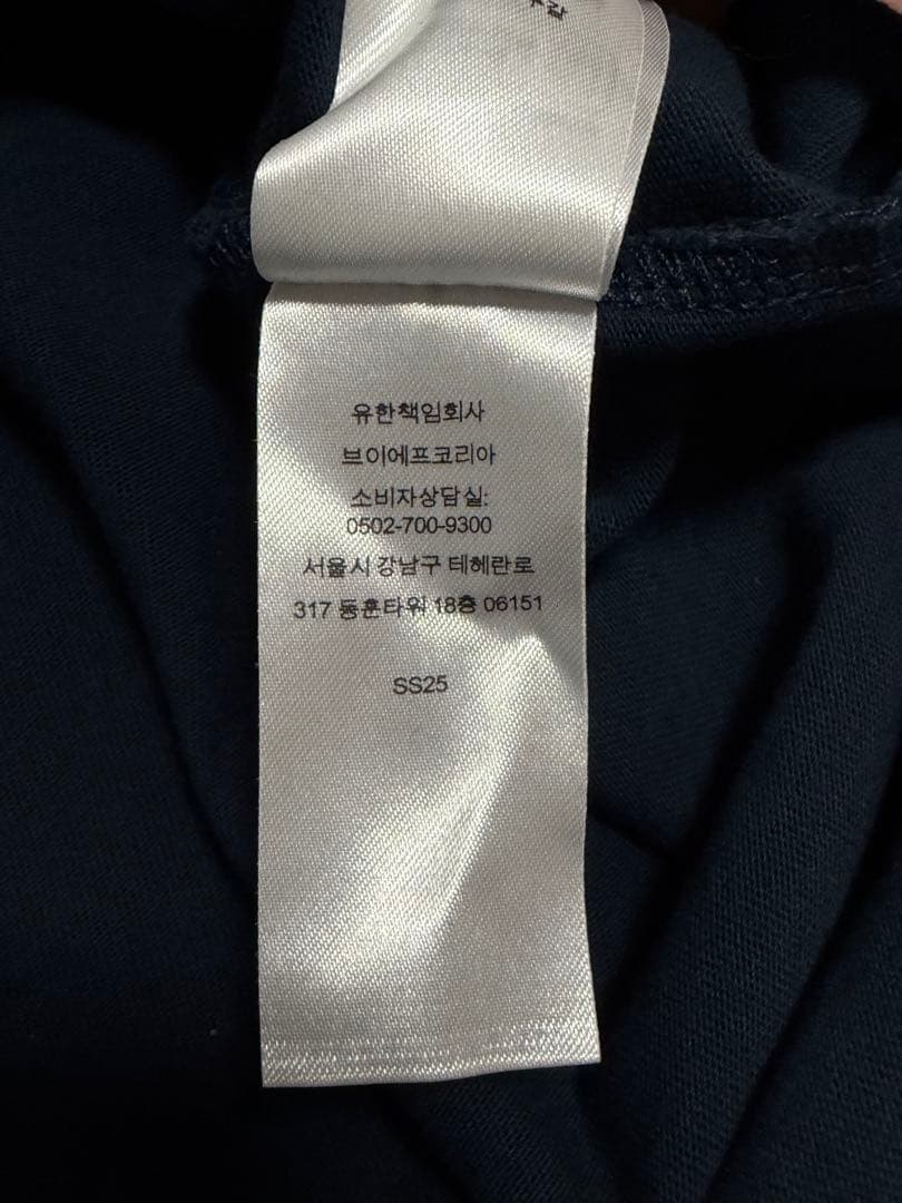 supreme Small Box Logo Tee ネイビー　Sサイズ