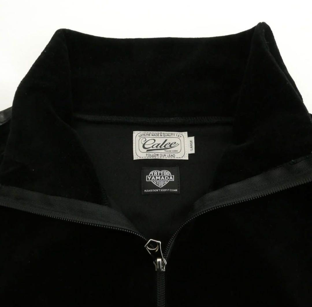 CALEE TSY VELOUR TRACK JACKET トラックジャケット