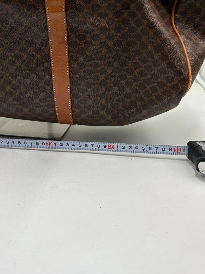 CELINE セリーヌ ボストンバッグ マカダム柄 ヴィンテージ ショルダー