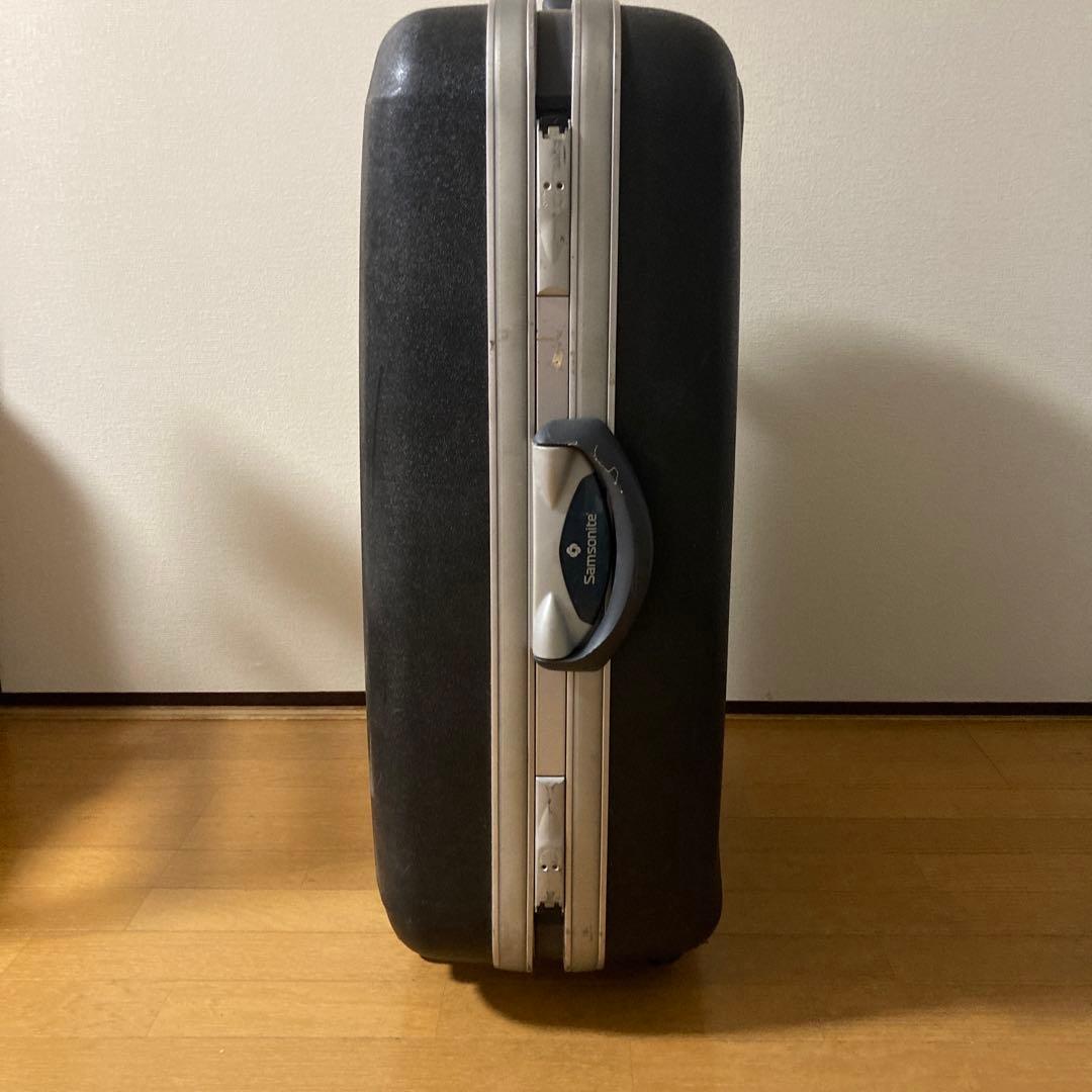 【美品】Samsoniteスーツケース ブラック Lサイズ 鍵付き