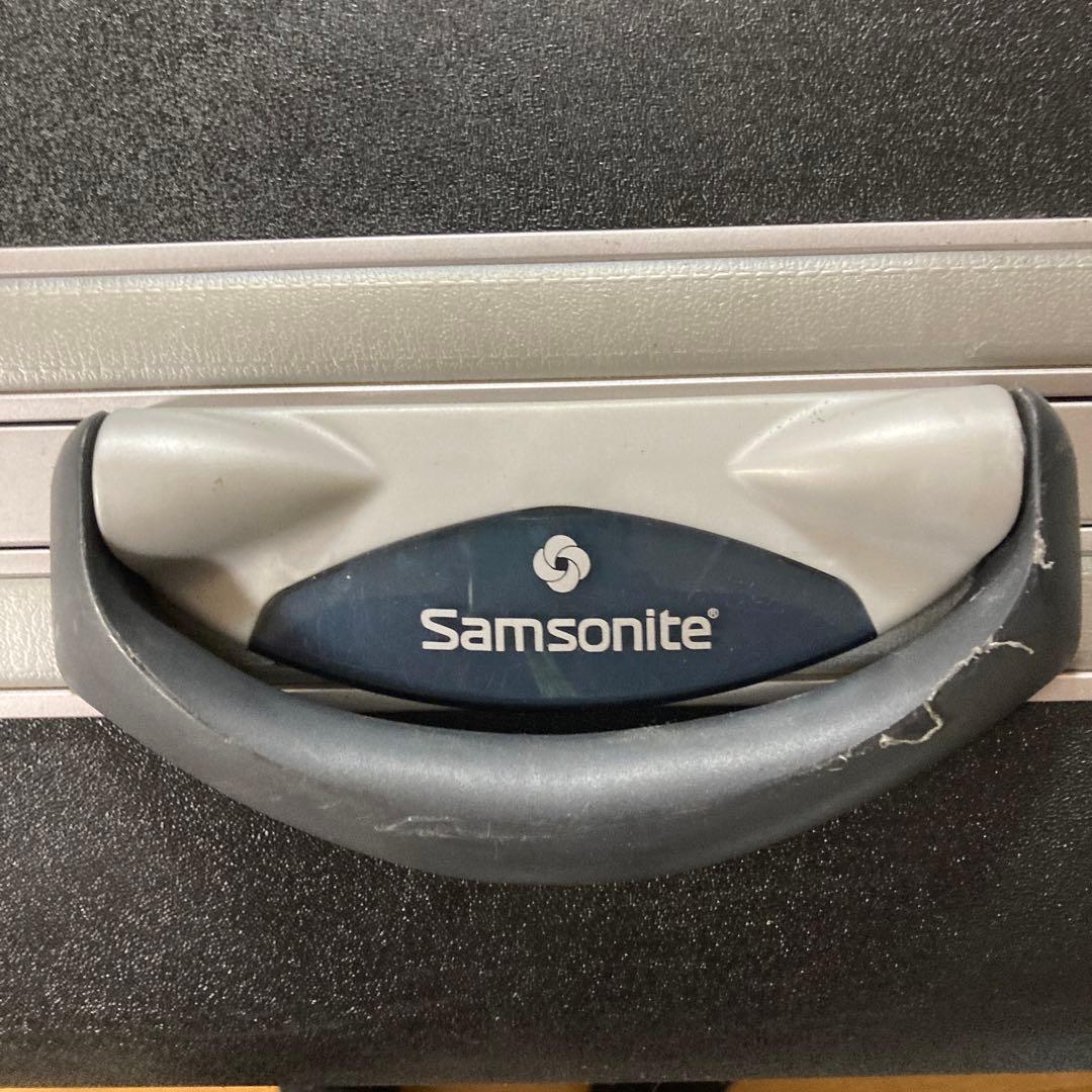 【美品】Samsoniteスーツケース ブラック Lサイズ 鍵付き