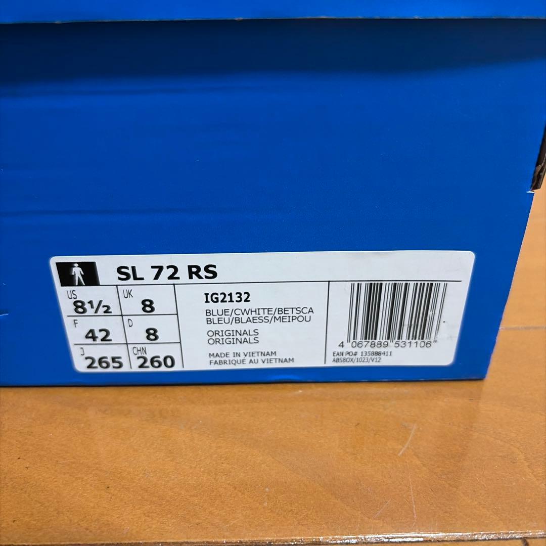 【新品未使用】SL72 RS IG2132 26.5cm