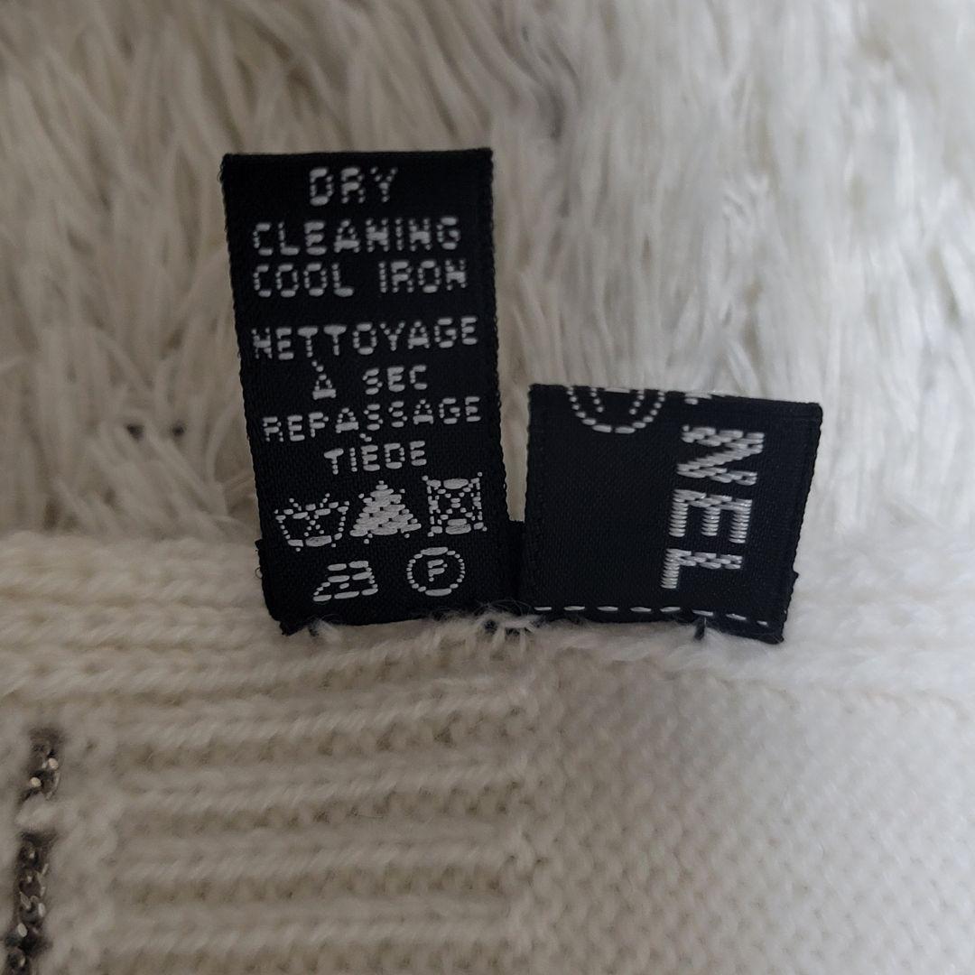 CHANEL♡シャネル ココマーク＆チェーン マフラー カシミヤ100