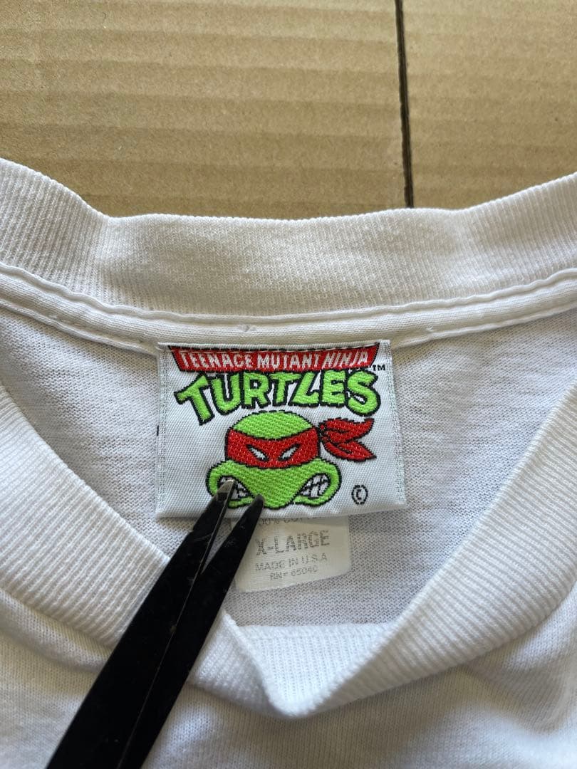 激レア USA製 ヴィンテージ ミュータントタートルズ Tシャツ XL アニメt