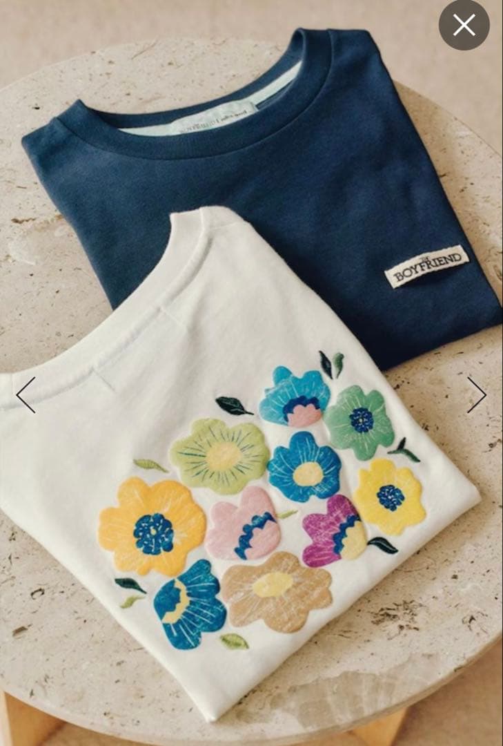 【ボーイフレンド シーズン2】コラボ アソートフラワーTシャツ