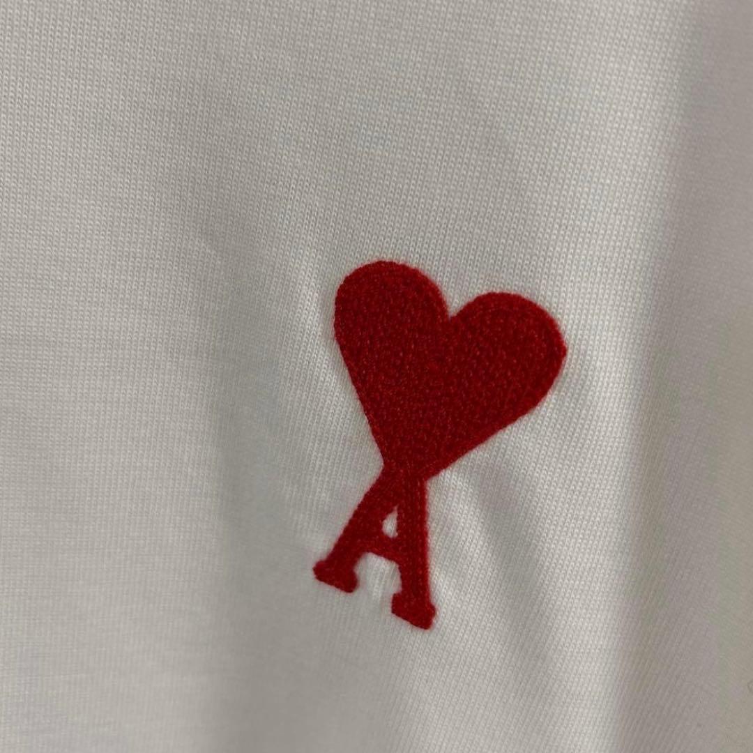 未使用品　Ami Paris ホワイト(クリーム色) Tシャツ