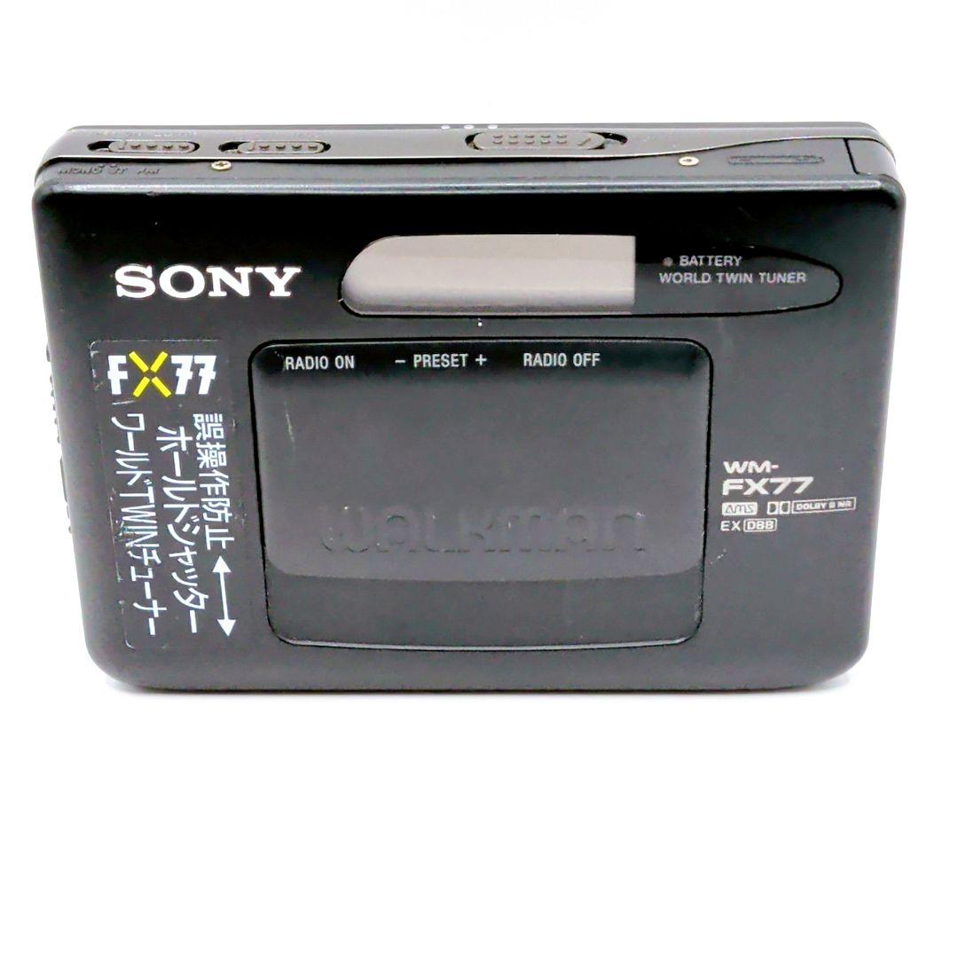 【ジャンク】SONY カセットウォークマン WM-EX511 WM-FX77