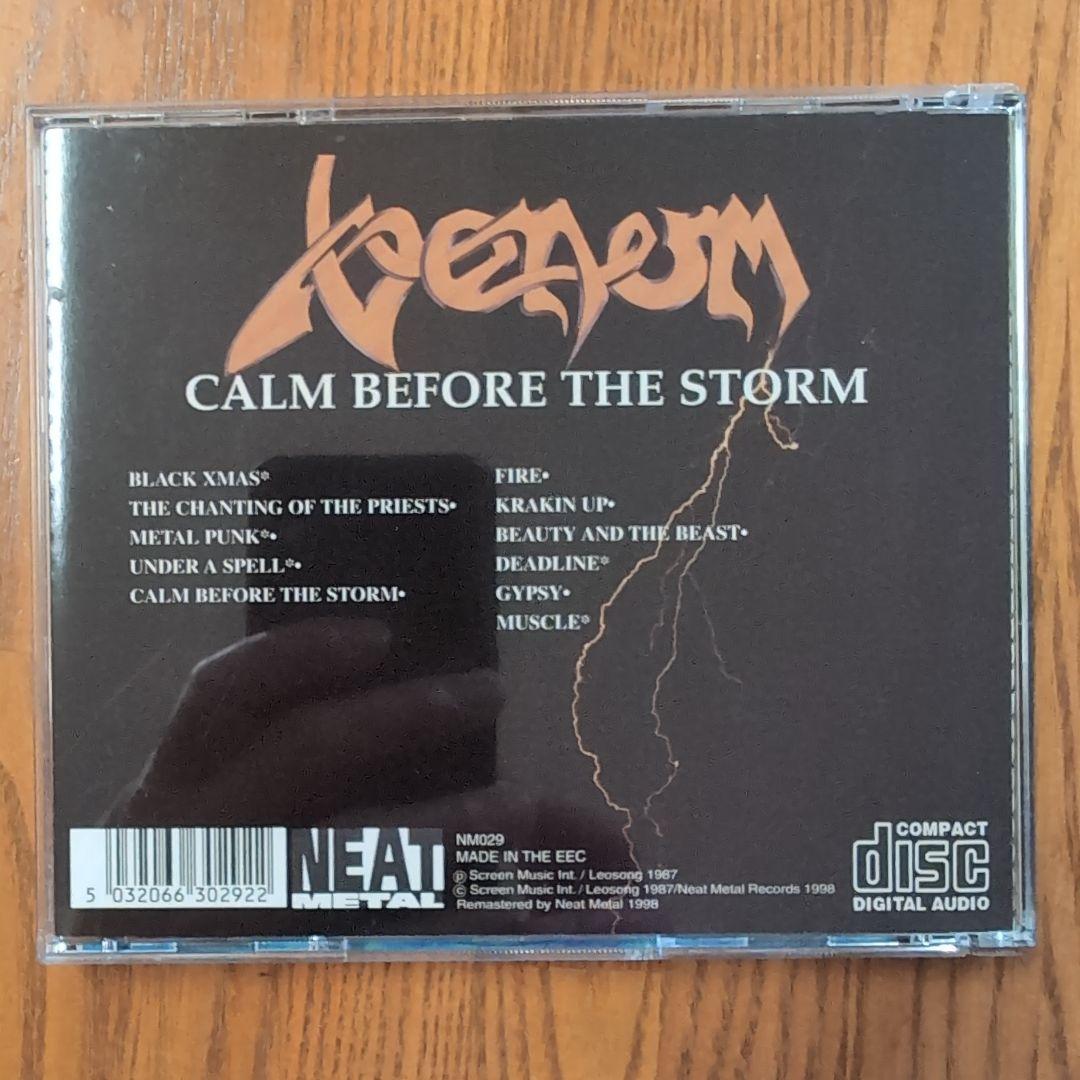 洋楽 VENOM / CALM BEFORE THE STORM