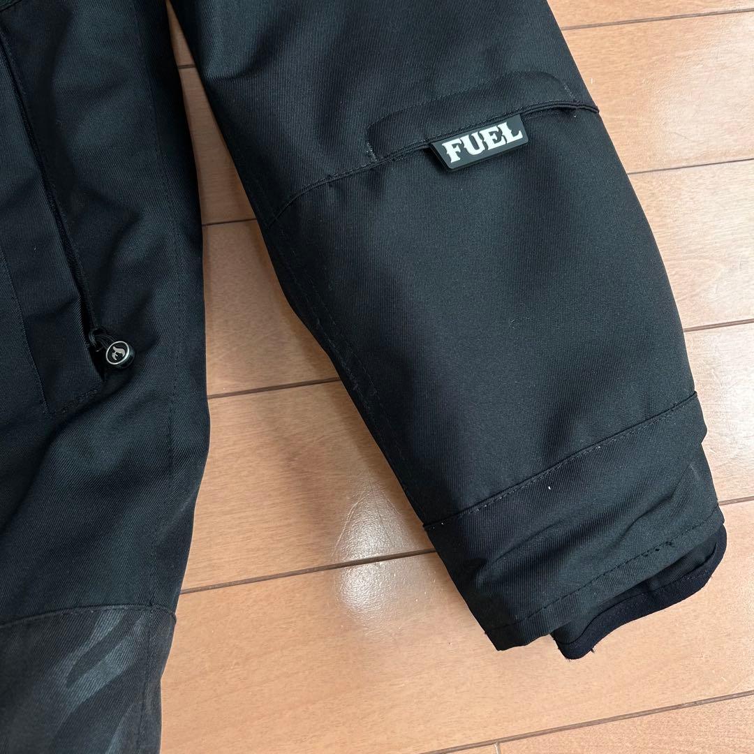 FUEL ブラック XL スノボード ジャケット