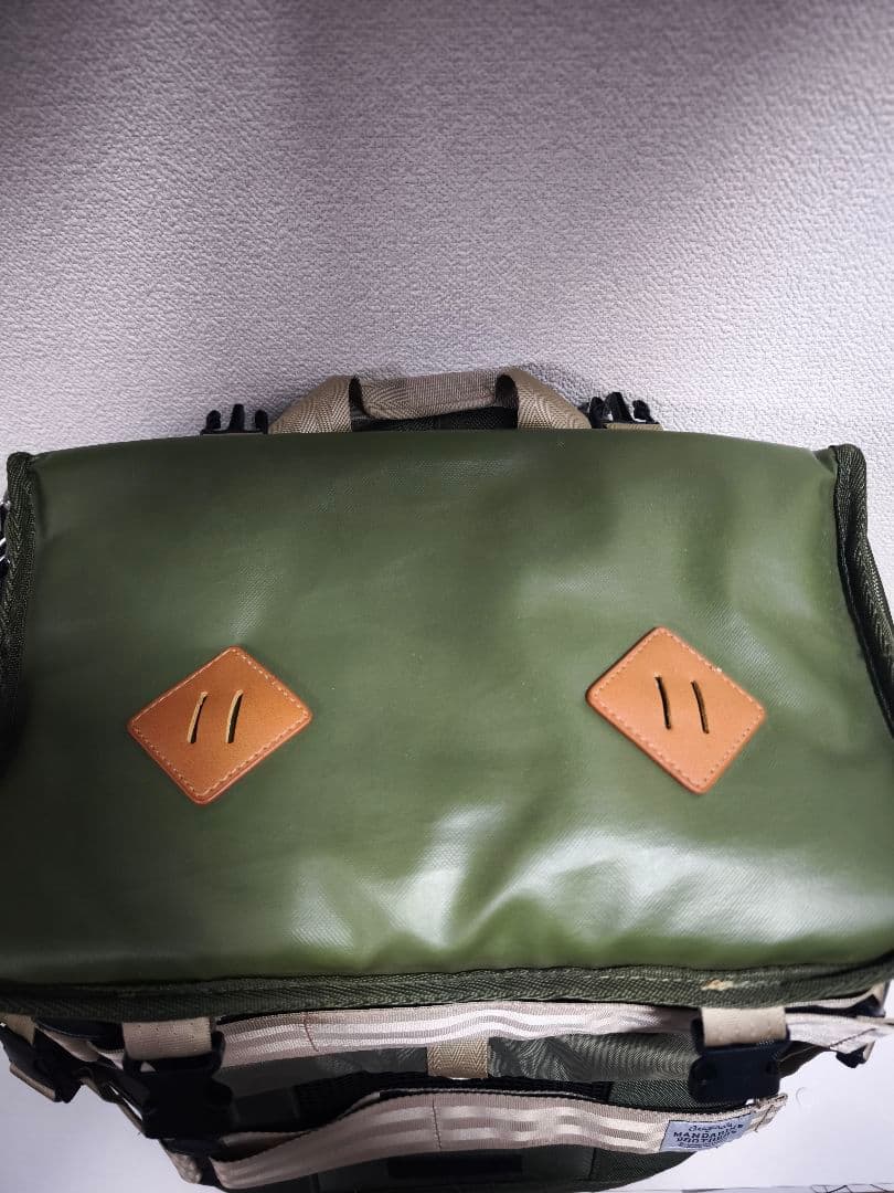 MANDARINE BROTHERS メッシュ窓付きキャリーバッグ