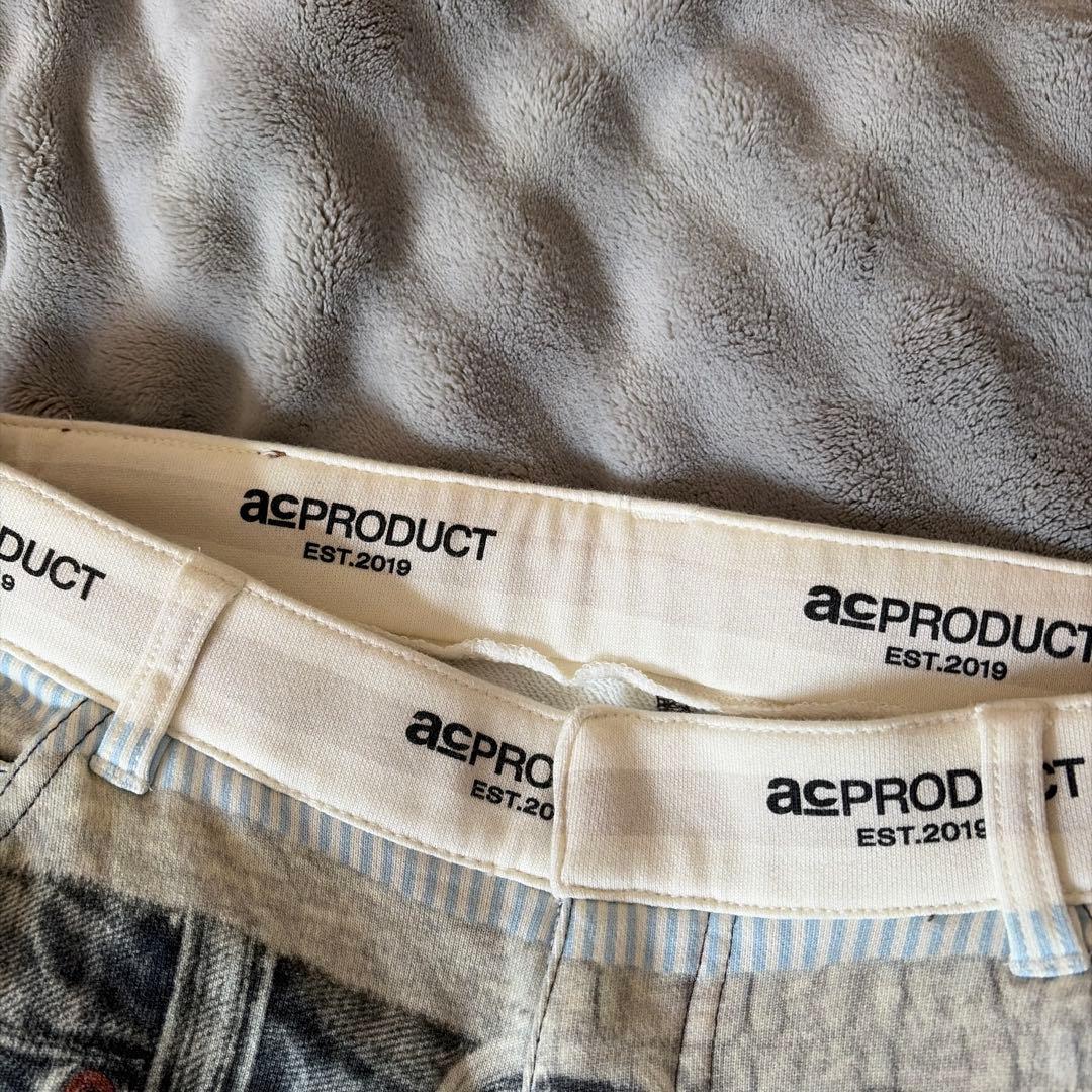 ACLENt Printed Sweatpants グレー F