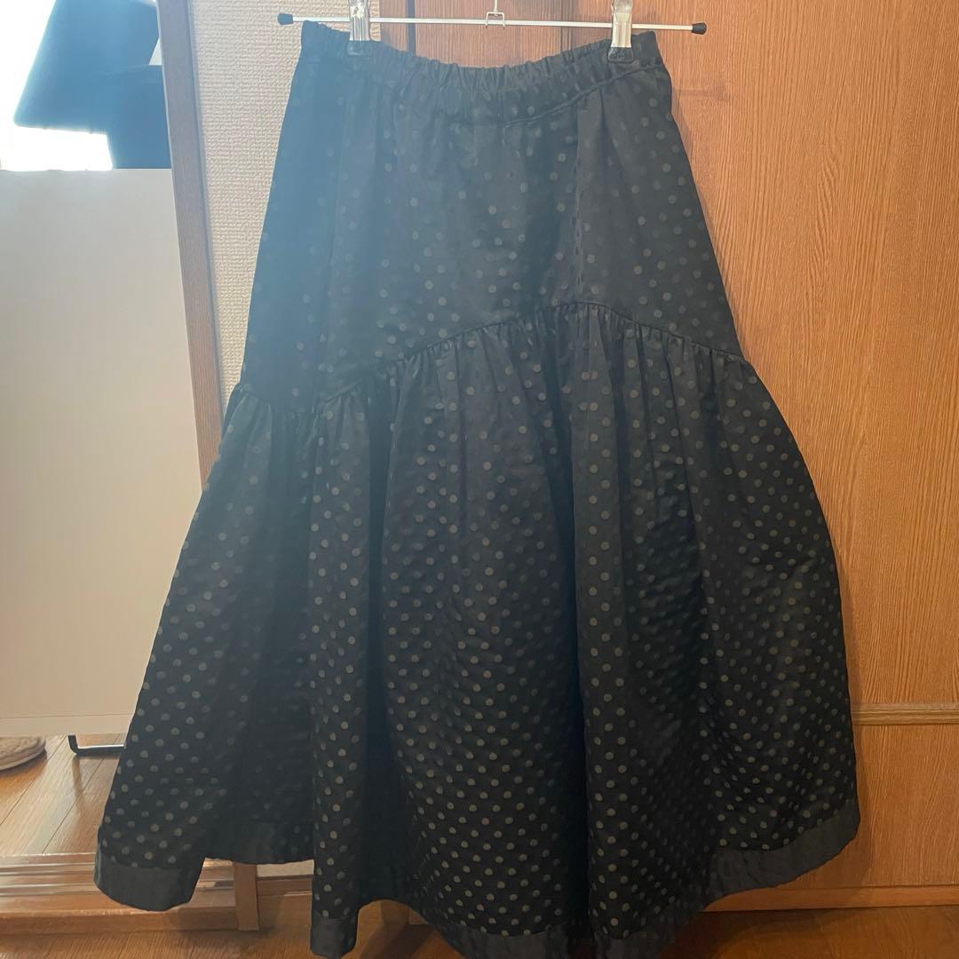 ELLIEドットリバーシブルスカート