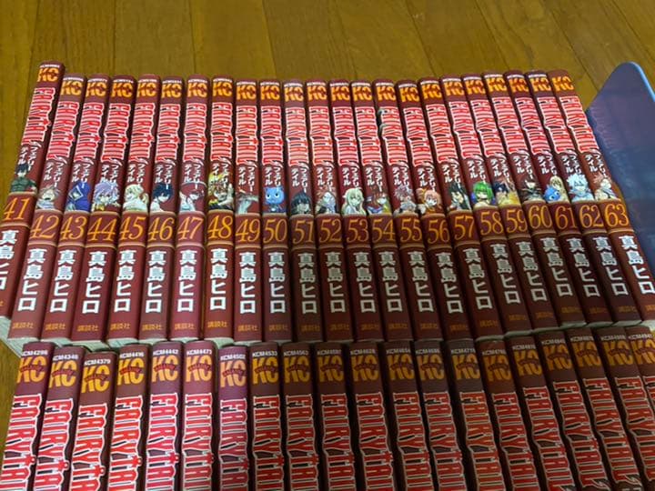 フェアリーテイル 全巻　（全63巻、100年クエスト5冊）