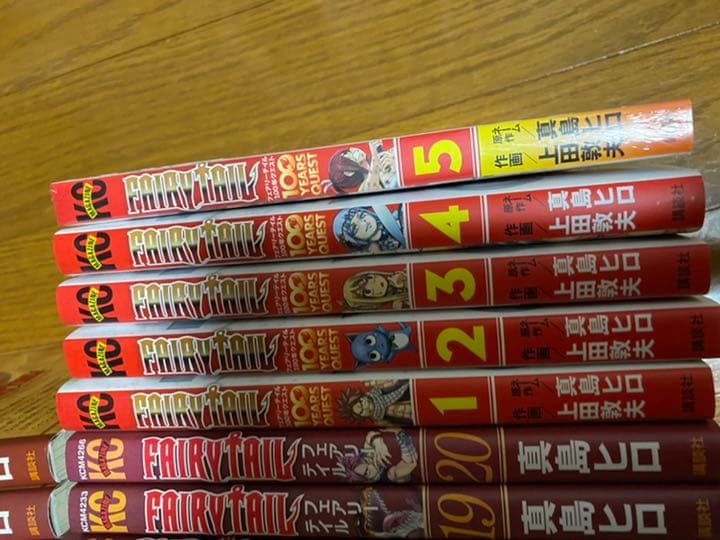 フェアリーテイル 全巻　（全63巻、100年クエスト5冊）
