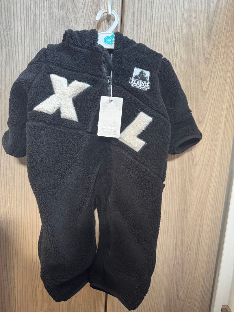 XLARGE KIDS ボアアウター 70cm ブラック