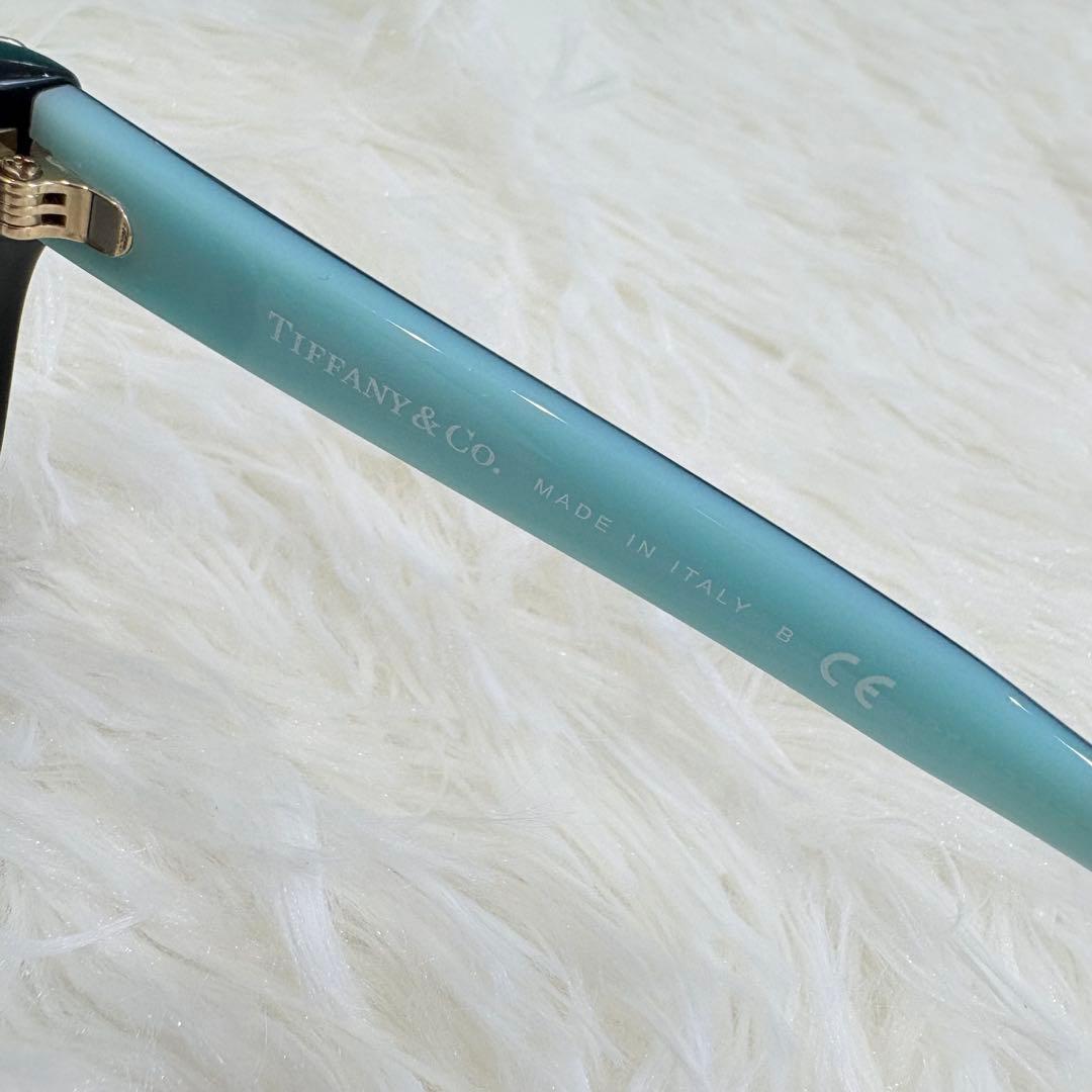 【付属品完備】TIFFANY&Co. ティファニー サングラス メガネ　ブルー