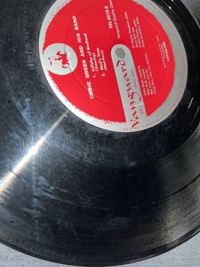 JAZZレコード URBIE GREEN And His Band